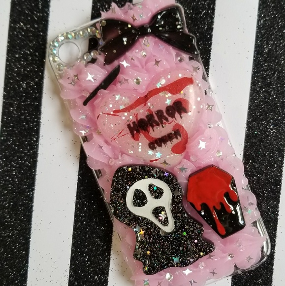 handmade Accessories - iPhone 7/8 horror queen decoden phone case